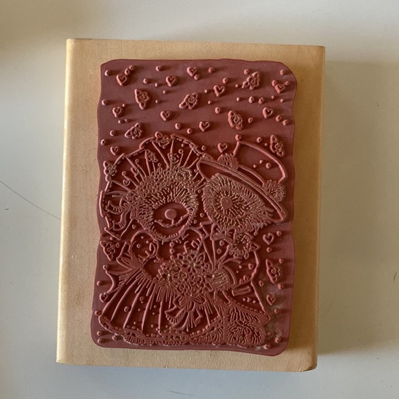 Anita's Art Wooden and Rubber Stamp - Picture 3 of 5